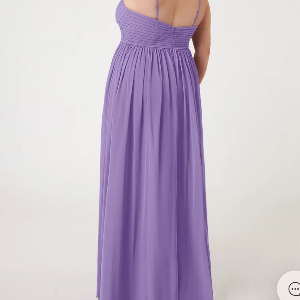 Elegant Purple Maxi Dress